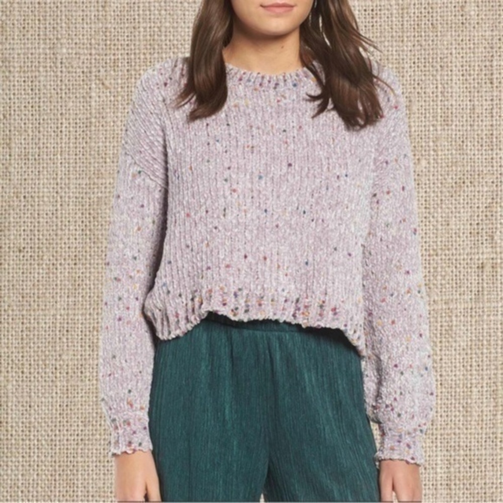 Purple sweater​